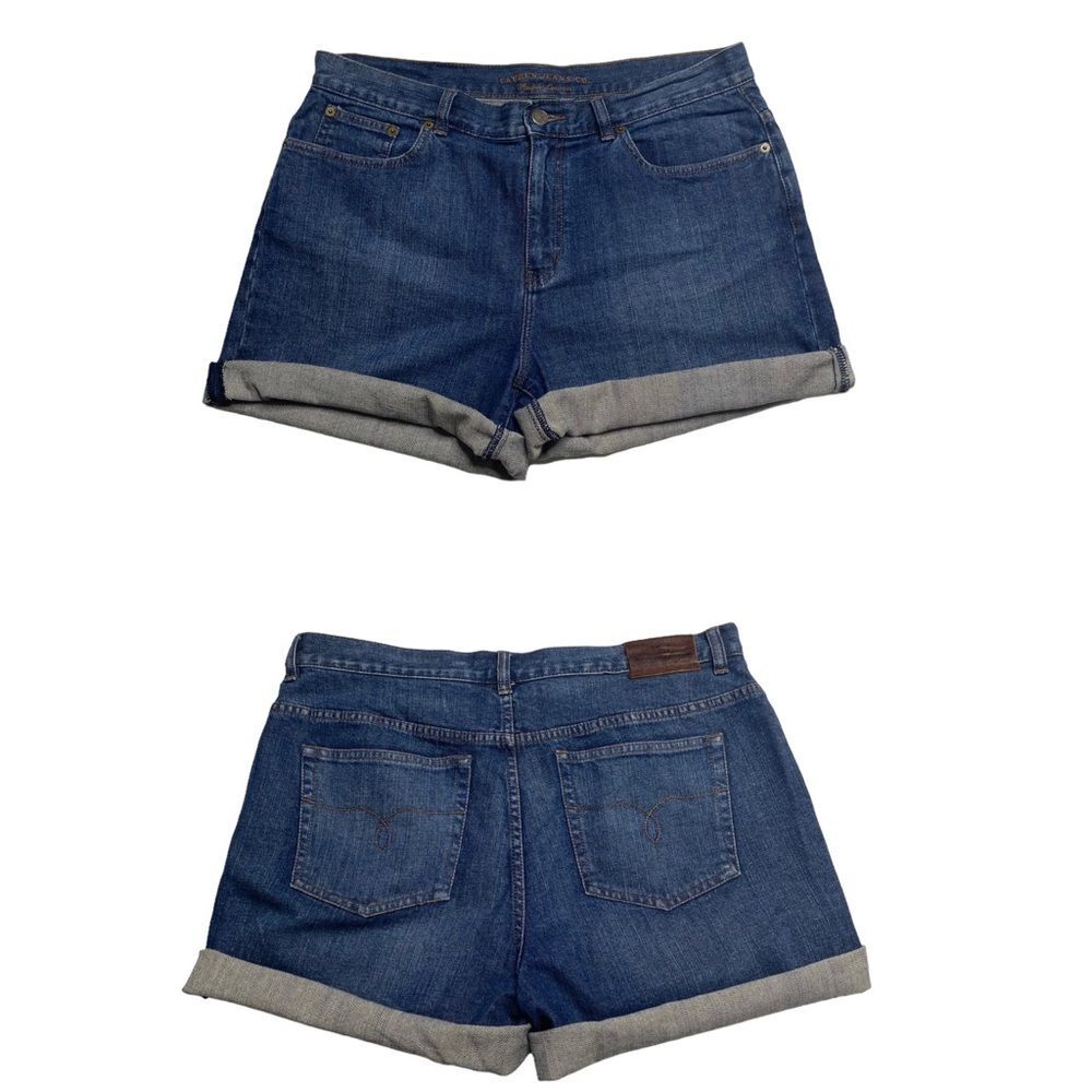 Lauren Ralph Lauren Dark Blue Denim Jean Shorts